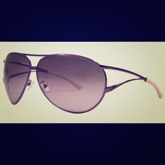 Brand New Jee Vice Purple Aviator Sunglasses